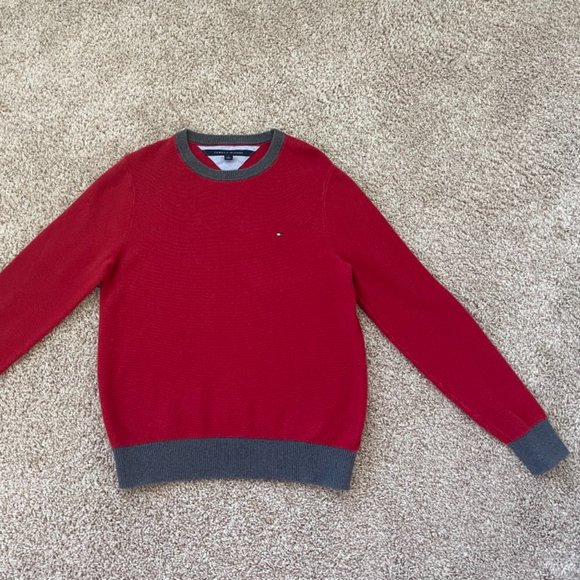 🧶 Tommy Hilfiger 🧶 Men's Cotton Knit Sweater, M - Picture 2 of 13